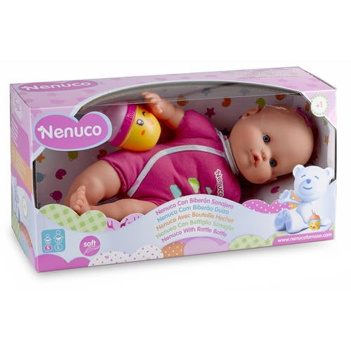 Little Nenuco Baby Doll with Bottle Rattle - Walmart.com