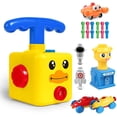 thumbnail image 1 of Coche de juguete con forma de globo para niños con inflador, 1 of 3