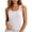 White, variant on Posijego Women's Ribbed Tank Tops Basic Undershirts Scoop Neck Sleeveless Layering Cami Tops Summer Slim Tank Tee Shirts