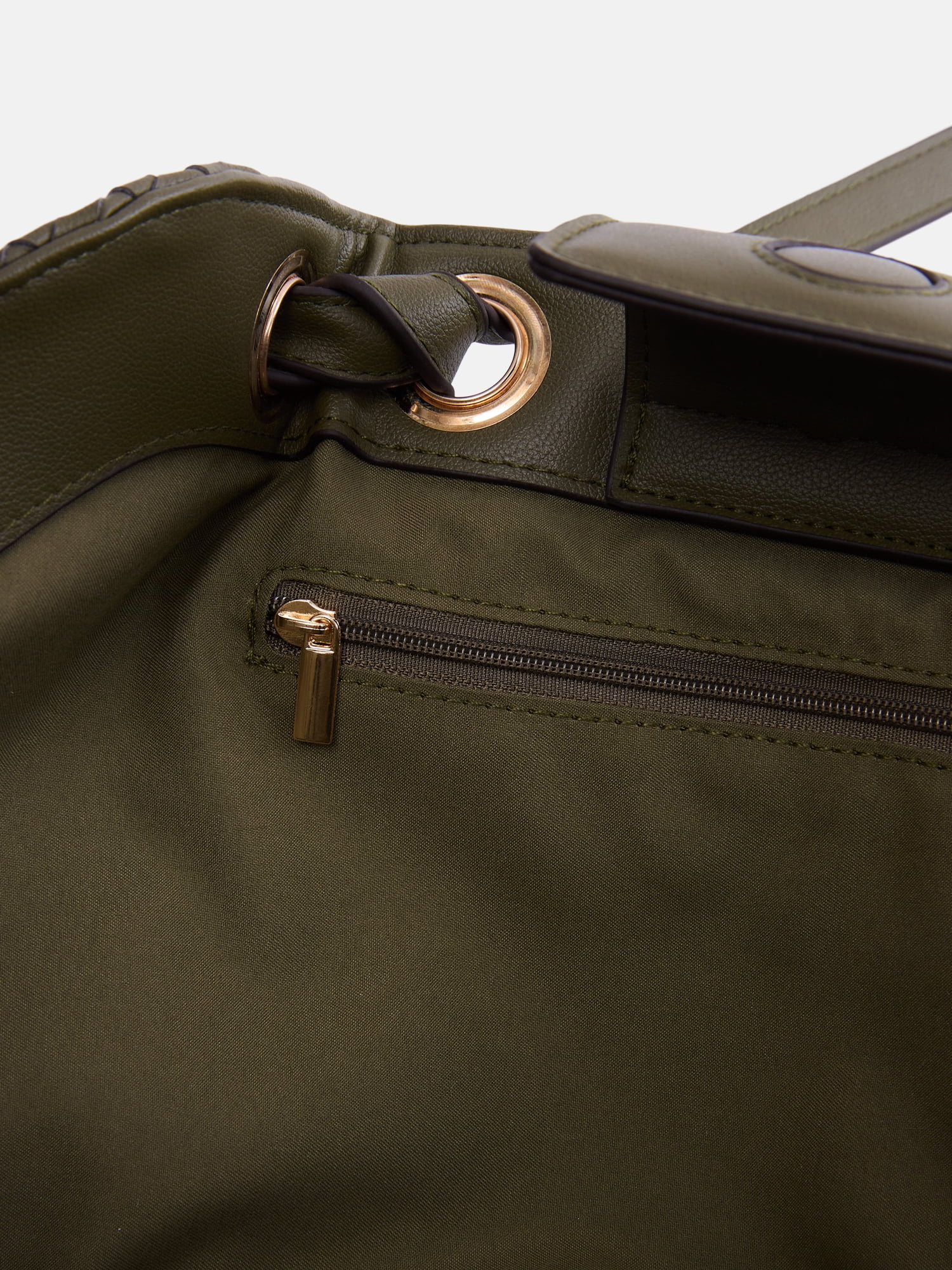 Scenario Women's Mini Clam Tote, Olive