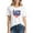 A140 White, variant on Mifsaly Cotton Short Sleeve Tops for Women 4Th of July Patriotic T-Shirt Usa Graphic Basic Casual Summer Top Loose Fit Breathable Lightweight Independence Day Tee XXL