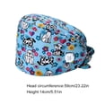 thumbnail image 5 of Paquete De 4 Gorros De Trabajo Para Enfermera, Servicio Prolongado, Color Puro, Botón Pulido Opaco, Gorros De Trabajo Multifuncionales Unisex, Uniformes De Trabajo seitruly AP008643-26, 5 of 5