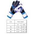 thumbnail image 3 of ZPAQI Goalkeeper Gloves with Wrist Protections Strong Grip Goalkeeper Gloves for Youth, 3 of 15