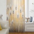 thumbnail image 6 of Dandelion Flowers Sheer Curtains 84 Inches Long, Country Spring Botanical Floral Light Filering Curtains, Breathable Simi Curtain Privacy Drapes for Living Room Bedroom Lightweight Window Treatment, 6 of 9