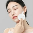 Sandistore Face Exfoliating Loofah Pad Scrubber Manual Facial Cleansing