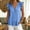Sky Blue, variant on Only Moment Cute White Tops for Women V Neck Tank Tops for Women with Ruffled Cuffs 60%Cotton,40%Linen Cute Summer Basic Crop Top for Teen Workout Going Out Beige,L