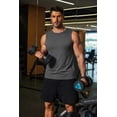 thumbnail image 3 of COOFANDY Men Workout Summer Tank Top Quick Dry UPF 50+ Sleeveless Athletic Gym Shirts Beach Swim Shirt, 3 of 6