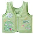 thumbnail image 3 of Chaleco bebé 3D lindo animal natación chaqueta traje de baño para niñas pequeñas niños verde, 3 of 6