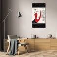 thumbnail image 3 of Katie Guinn 16x40 Gallery Wrapped Canvas Wall Art Titled - Haute Couture II, 3 of 4