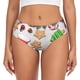 thumbnail image 1 of Balery Christmas Gingerbread Cookies Ropa Interior de Algodón para Mujer con Dibujo – Braguitas Cómodas y Elásticas, Estilo Clásico-X-Large, 1 of 6
