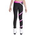 thumbnail image 4 of iiniim Girla Dance Outfits Crop Top with Shorts Leggings 3 Pieces Outfits for Gymnastics Yoga Dancing Hot Pink 10, 4 of 6