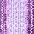 thumbnail image 1 of Ahgly Company Indoor Square Abstract Purple Contemporary Area Rugs, 8' Square, 1 of 4