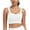 03-White, variant on YOGA Women's Strappy Sports Bras Padded Yoga Top Criss Cross Back Cami Fitness Workout
