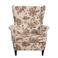 thumbnail image 2 of HUISEFOR Abstract Floral Wingback Armchair Slipcover, Stretch Wing Chair Slipcovers, Wrinkle Resistant, Anti‑Slip, Comfortable, Furniture Protector for Living Room, 2 of 7