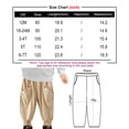 thumbnail image 5 of XinLfly Toddler Boys Corduroy Pants Cargo Sweatpants Solid Color with Pocket Elastic Waist Kids Casual Long Trousers,Black,6-7T, 5 of 8