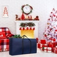 thumbnail image 6 of Christmas Trees Storage Box, Christmas Tree and Wreath Storage Bag, Soft Storage Bags with Zipper, Bed Organizer Christmas Decor Storage(1PC), 6 of 6