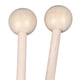 thumbnail image 3 of Set of 2 Ethereal Solid Wood Drum Sticks, Round Head Mallets, Short, 3 of 3