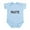 Sky Blue, variant on CafePress - Copy Paste Adult Baby Infant Bodysuit - Baby Light Bodysuit, Size Newborn - 24 Months