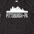 thumbnail image 4 of Inktastic Pittsburgh Pennsylvania Skyline Pa Cities Boys or Girls Baby Bodysuit, 4 of 5