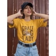 thumbnail image 2 of Crazy Dog Lady T-Shirt Women -Smartprints Designs, Female x-Large, 2 of 4