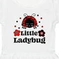 thumbnail image 4 of Inktastic Little Ladybug with Flowers Girls Toddler Dress, 4 of 5