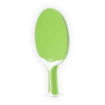 STIGA Flow Water and Shock Resistant Indoor/Outdoor Table Tennis Racket (Green with White Accents)