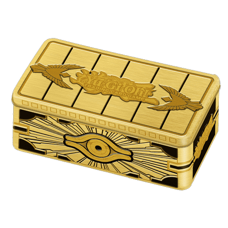 Yugioh Gold Sarcophagus Mega Tin- 1 Ultra Rare and 1 Prismatic Secret Rare