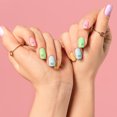 thumbnail image 2 of Unique Bargains 1 Pc Colorful Nail Art Stamp OM-H02 Silver Tone, 2 of 5