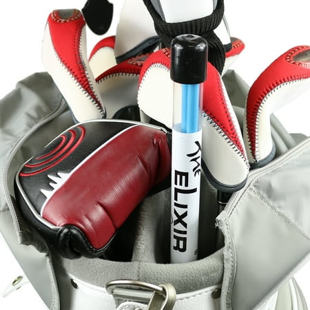The Elixir Golf Swing Plane Trainer and Alignment Sticks with (2) Right Angle Cross Connectors,