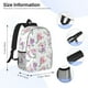thumbnail image 5 of Disketp Rose Flower B Mochila Escolar de 15 Pulgadas, Mochila Ligera para Estudiantes, Viajes y Trabajo, Cómoda y Resistente para el Uso Diario, 5 of 6
