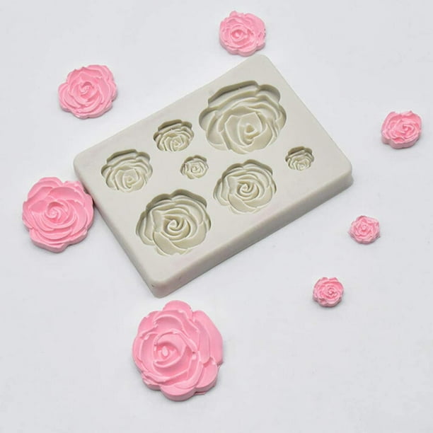 Large 3D Rose - Silicone Mold –