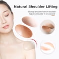 thumbnail image 2 of 1 Pair Shoulder Pads for High Low Shoulders 3D Self Adhesive Silicone Anti-Slip Sponge Shoulder Push-up Pad Sweat-proof Smooth Curves DIY Clothes Sewing Supplies, 2 of 8