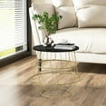 thumbnail image 4 of Costway Round Side End Coffee Sofa Table Nightstand with Storage Space Removeable Top, 4 of 10