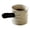 Black, variant on 7829 Contemporary Ceramic Liquid Measuring Cup Ideal For Coffee And Tea Preparation