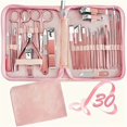 thumbnail image 2 of 30-piece Stainless Steel Nail Beauty Tool Set, 2 of 5