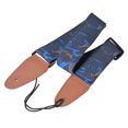 thumbnail image 2 of Comfortable Adjustable Guitar Shoulder Strap Synthetic Leather Ends for Acoustic Folk Classic Electric Guitars Bass, 2 of 7
