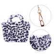 thumbnail image 2 of Miangastore 1pc Plush Handbag Stylish Large Capacity Outdoor Party Travel Shopping Handbag, 2 of 8