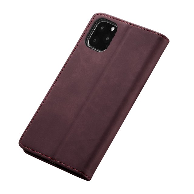 Sidaley Funda de teléfono Funda de cuero para teléfono Retro Frosted Mobile Holder Teléfono y Comunicación tipo 6