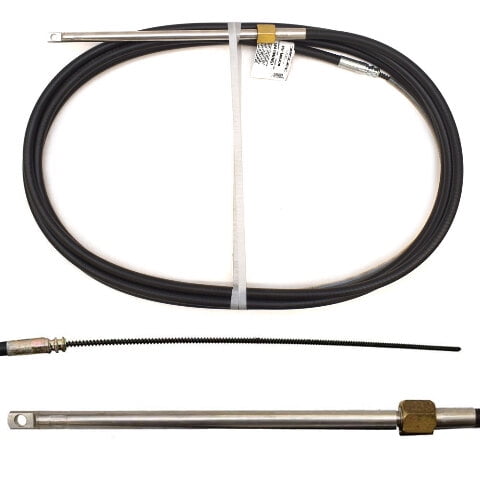 Uflex Boat Rotary Steering Cable M66X20 | 20 Foot SS
