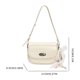 thumbnail image 2 of Bag Women PU Fashion Housing Simple Axila Chic Hobo White, 2 of 9