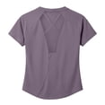 thumbnail image 7 of Yuanlong Womens T-Shirts Short Sleeve Yoga Top Crew Neck Back Crisscross Mesh Breathable Athletic Workout Stylish Casual Tee Top, 7 of 7