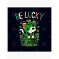 thumbnail image 7 of Ryan; St. Patrick's Day Lucky Cat & Shamrocks Throw Pillow Cover 45x45cm – Irish Holiday Cushion for March Decor, 7 of 7