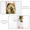 thumbnail image 2 of Bee Stunning Chiffon Beach Dresses with Polyester Straps for Women in Beach Skirts, 2 of 6