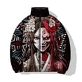 thumbnail image 5 of Abrigo frío de invierno para hombre con impresión 3D, parka de anime japonés, diseño elegante, nuevo y genial en abrigos de plumas, águila, husky, diosa, 5 of 5