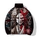 thumbnail image 4 of Abrigo frío de invierno para hombre con impresión 3D, parka de anime japonés, diseño elegante, nuevo y genial en abrigos de plumas, águila, husky, diosa, 4 of 4