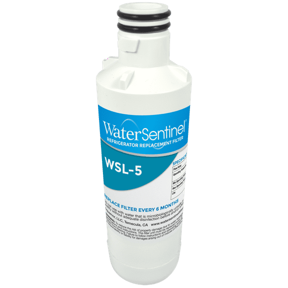 WaterSentinel WSL-5 Refrigerator Filter for LG LT1000P, LT1000PC, LT1000PCS, ADQ74793501, ADQ74793504, ADQ74793505