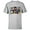 Athletic Heather, variant on Kingdom Hearts III Mickey Mouse Characters - Short Sleeve T-Shirt for Kids -Customized-White
