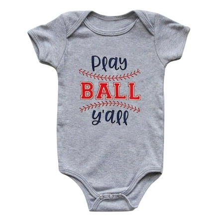 

Child of by Baby Boy Men s Baby Shirt Short Sleeve Baseball Cartoon Print Cute Print Ha Solid Color Triangle Bag Fart Clothes Bodysuit Baby Girl