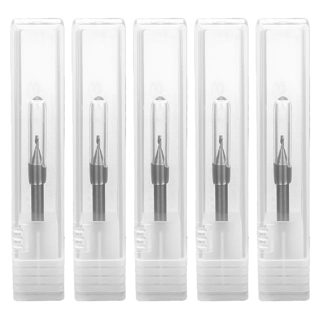 5pcs CNC End Mill Spiral Router Bit Milling Cutter Milling Machine Endmill Cutter Accessory
