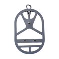 thumbnail image 4 of Cesta con Clip para calzado, soporte para zapatos para mochila, estante, cubierta de silicona para zapatos que ahorra espacio para actividades al aire Gris, 4 of 8